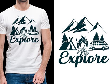 Explore Logo Tshirt Design Graphic By Ui Sahirsulaiman · Creative Fabrica