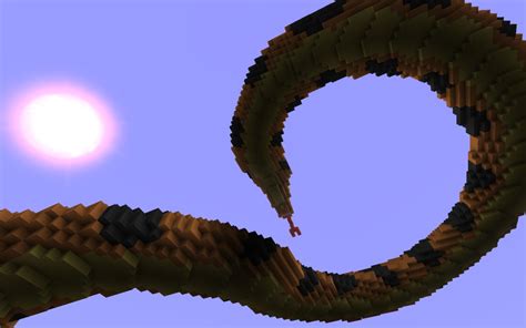 Attacking Snake Minecraft Map