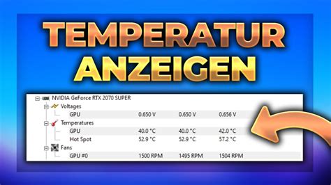 Windows 11 PC Temperatur Anzeigen Lassen Von Prozessor Grafikkarte