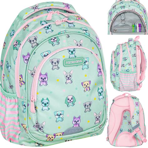 skolsky batoh viackomorovy astrabag ruzovy viacfarebny zeleny