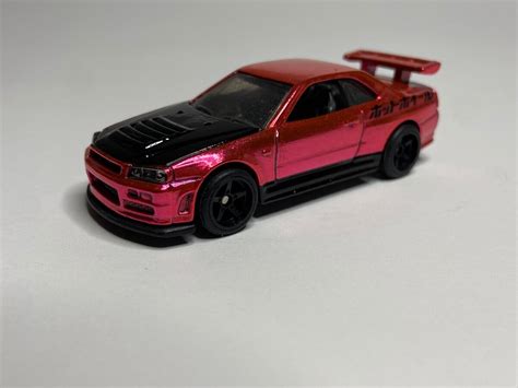 Pink R Hot Wheels Customs Mattel Creations