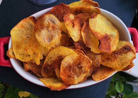 Patatas Chips Saludables Estilo Campesinas Receta De Mariascookie Cookpad