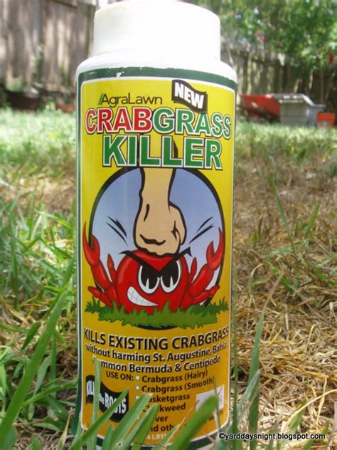 Yard Day's Night: Crabgrass killer