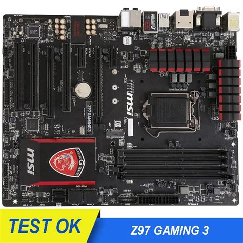 Msi Z97 Gaming 3 Tuf Gaming Motherboard Ddr3 Lga 1150 32gb Usb20