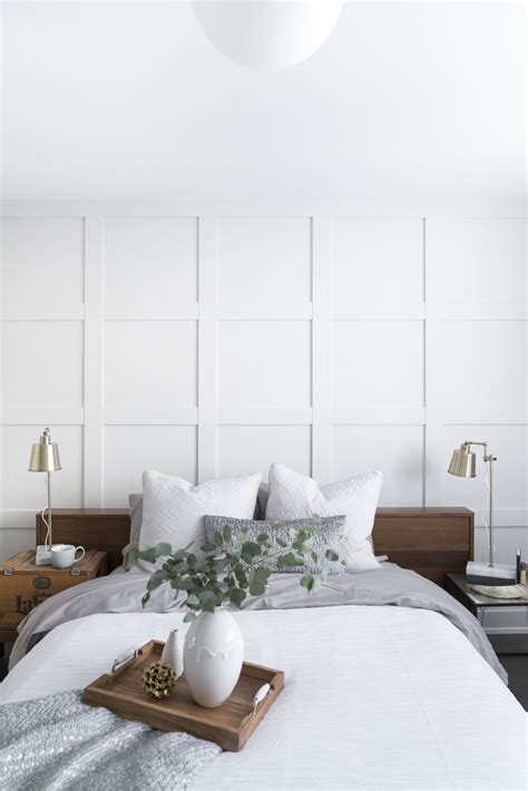 Wall Panels Bedroom Accent Wall Bedroom White Panel Bedroom