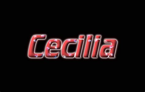 Cecilia Logo | Free Name Design Tool from Flaming Text