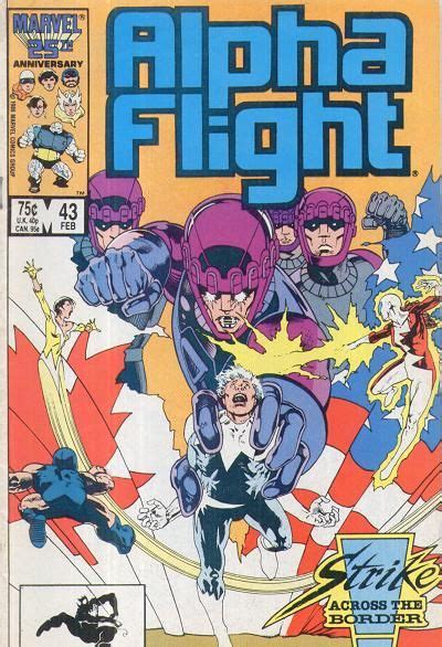 Alpha Flight Vol 1 43 Alpha Flight Marvel Comics Comics