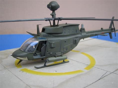 Bell OH 58D Kiowa Warrior Italeri 1 72 Von Somchai Blackeyes