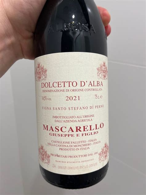 2021 Giuseppe E Figlio Mascarello Dolcetto D Alba Santo Stefano Di