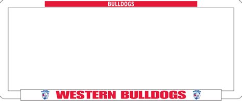 WESTERN BULLDOGS MEMORABILIA & AFL Merchandise: WESTERN BULLDOGS NUMBER ...