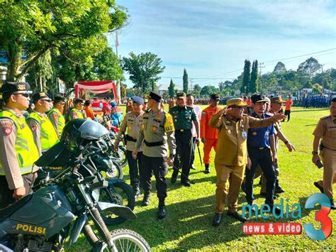 Apel Kesiapsiagaan Bencana Danyon B Pelopor Satbrimob Polda Sumsel