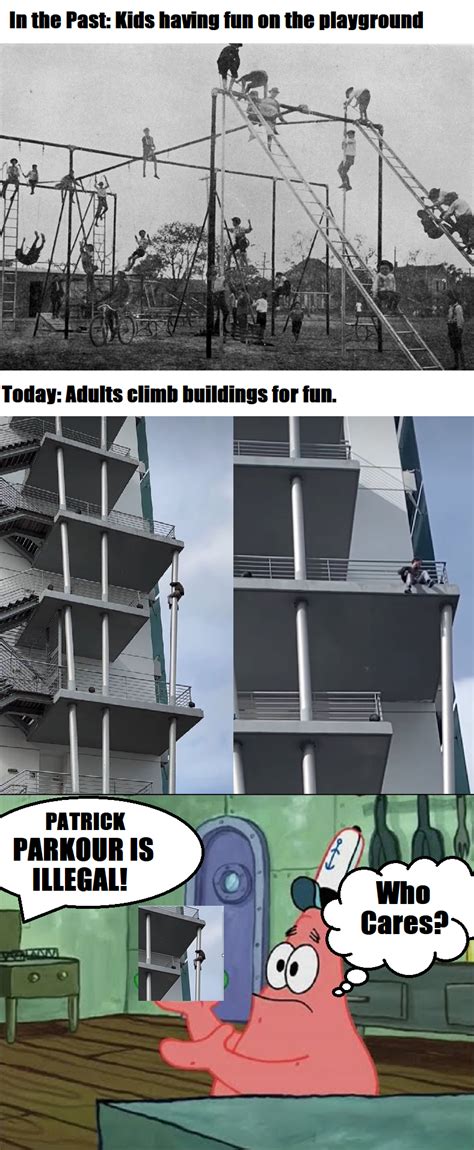 Parkour and Lattice Climbing Meme Generator