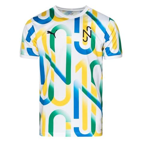 PUMA Trænings T Shirt Neymar Jr Graphic Hvid Multicolor