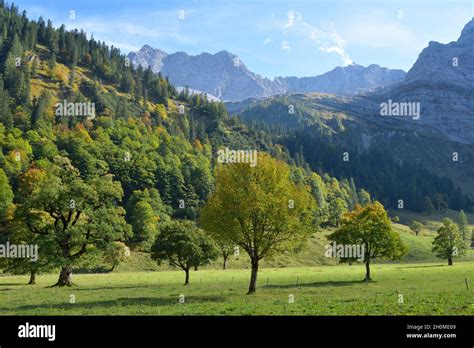 Ahornboden Tirol Austria Stock Photo - Alamy