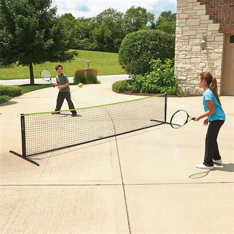 The Instant Tennis Court - Hammacher Schlemmer