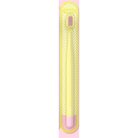 Toothbrush แปรงสีฟันhapee® รุ่นด้ามกลมสีพาสเทล Shopee Thailand