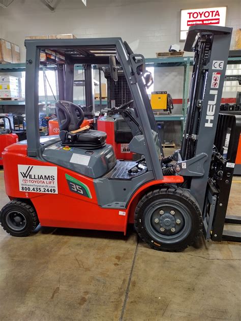 7 000 LBS Cap Electric Pneumatic Forklift New CPD35 GB2Li M Williams