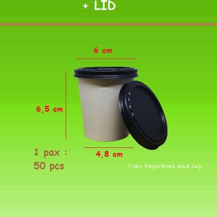 Jual Paper Hot Cup 4 Oz 120 Ml Polos Tutup Hitam Isi 50 Pcs Shopee Indonesia