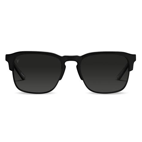 Mens Sunglasses The Villa Matte Black Vincero Collective