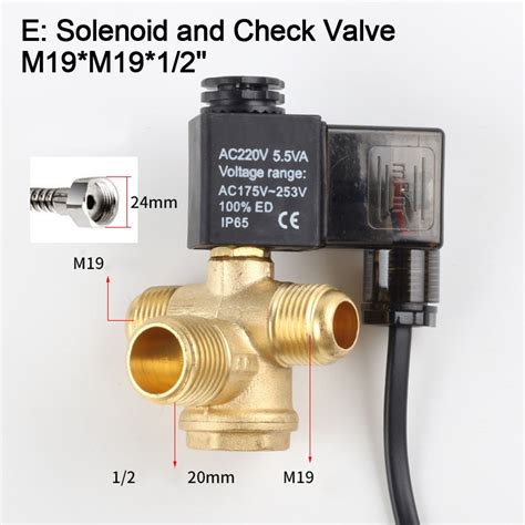 Bclong Solenoid Valve Mute Oil Free Power Off Exhaust Check Valve Air