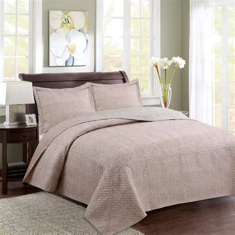 Colcha Casal Matelassê Provence Linho Floral Nude Rozac MercadoLivre