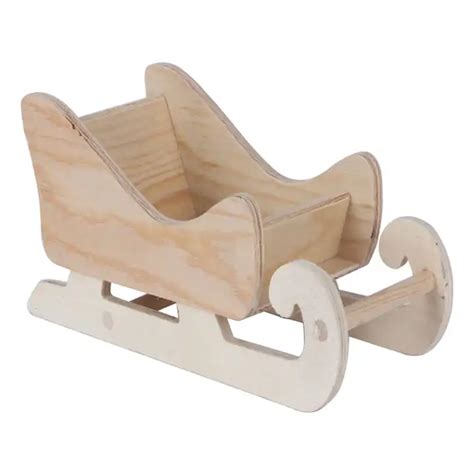 Wooden Christmas Sled