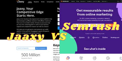 Jaaxy Vs Semrush What A Difference On Jaaxy Inazifnani