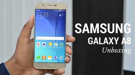 Samsung Galaxy A8 Unboxing And Hands On Youtube