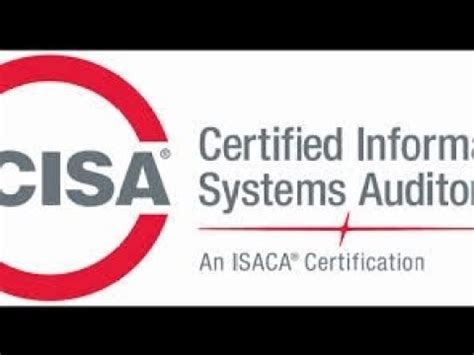 What Is Cisa Certification How To Pursue It A Quick Summary Youtube