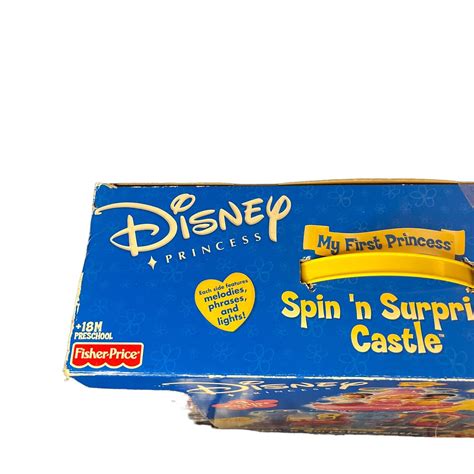 Mattel Disney Princess Spin N Surprise Castle In Box New Opened