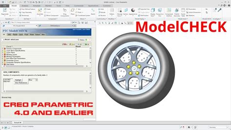 Creo Parametric Introduction To Modelcheck Youtube