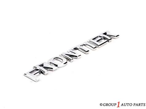 93494 Ea800 Tailgate Emblem 2005 2021 Nissan Frontier Group 1 Auto Parts