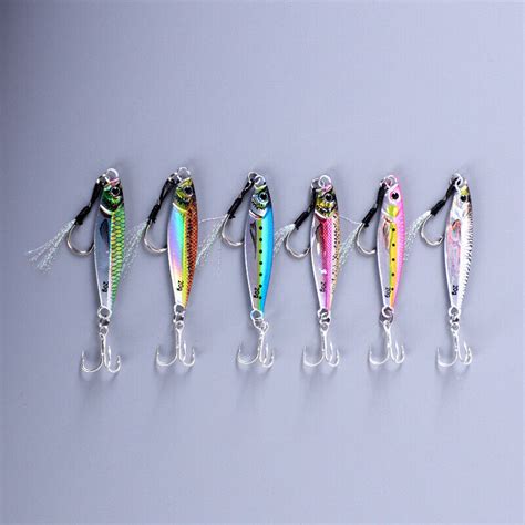 X Micro Butterfly Metal Jig Fishing Lure Bait Tuna