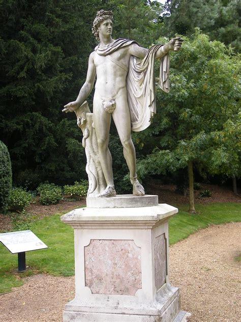 Waddesdon Manor Statue Apollo Triumphant Over Python Flickr