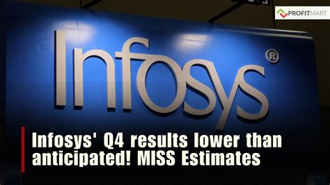 Infosys Q4 Results Unexpected Drop What Happened Infosys Q4