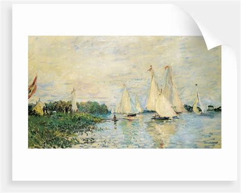 Regatta At Argenteuil 1874 Posters Prints By Claude Monet