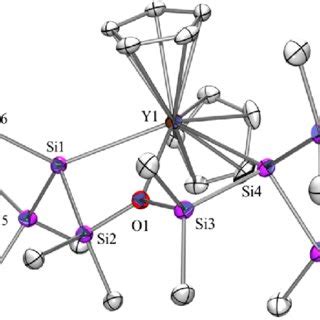 Molecular Structure Of 5 Thermal Ellipsoid Plot Drawn At The 30