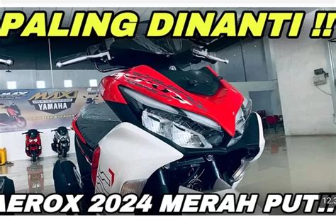 Melangkah Lebih Maju Yamaha Aerox 2024 Desain Baru Yang Memukau