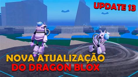 NOVA ATUALIZAÇÃO DO JOGO DE DRAGON BALL MAIS JOGADO DO ROBLOX DRAGON