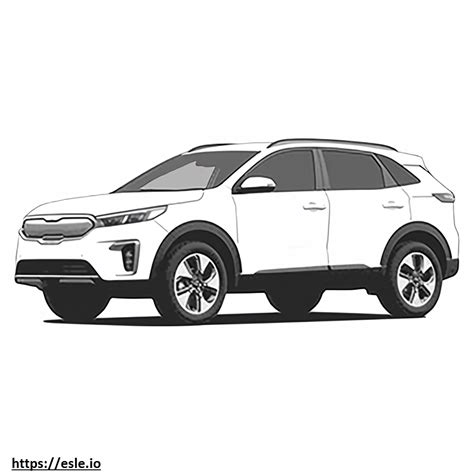 Kia Sorento Hybrydowa Fwd 2025 Kolorowanka