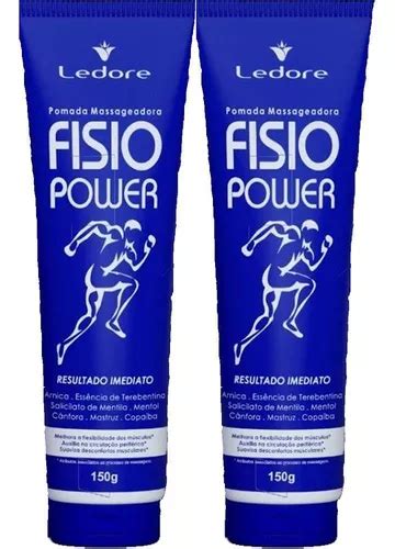 Kit Ledore Fisio Power De 150 G Con 2 Pomadas De Masaje MercadoLibre