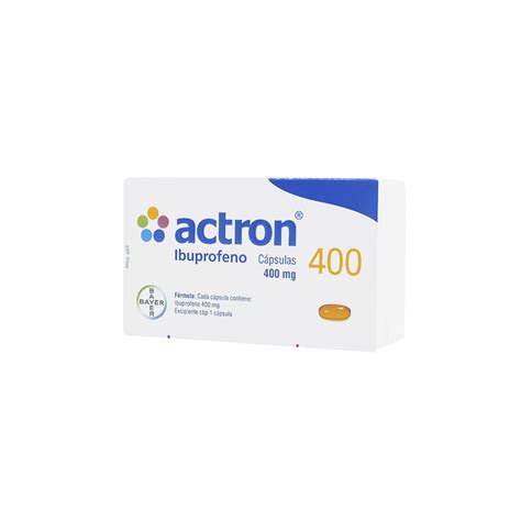 Actron 400 mg 30 cápsulas Tienda Bayer