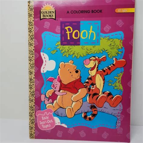 Golden Books Winnie The Pooh Coloring Book New Condition S