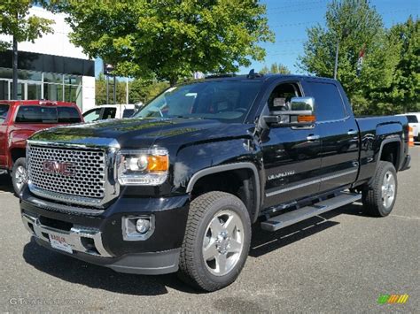 2015 Onyx Black GMC Sierra 2500HD Denali Crew Cab 4x4 #107340275 ...