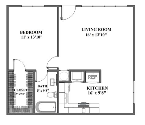 Floor Plans of Monte Vista Apartments | Clovis, CA Luxury Apartments