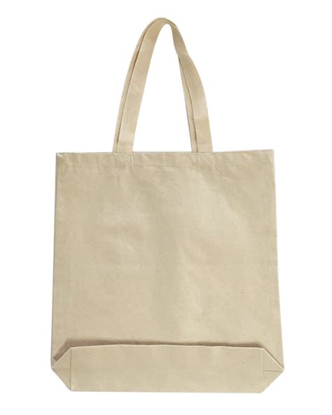 Oad Oad106 Medium 12 Oz Gusseted Tote Shirtspace