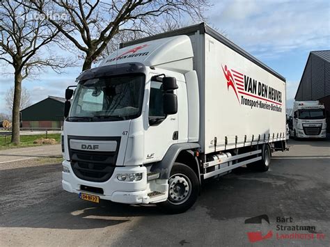 Daf Lf Fa X Bakwagen Met Laadklep Schiebeplanen Lkw Kaufen