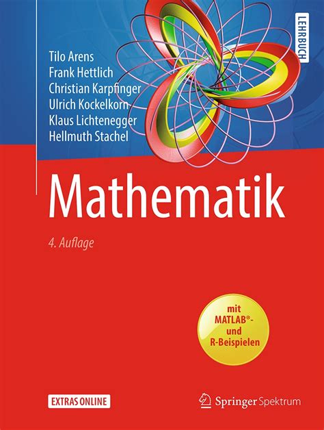 Buchtipp Arens Et Al Mathematik Berliner Mathematische