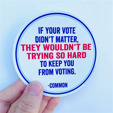 If Your Vote Didnt Matter Vinyl Sticker Etsy