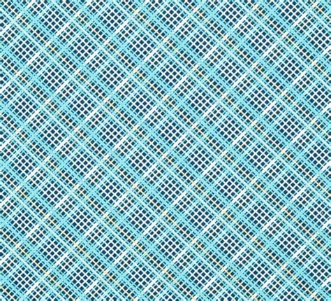 Off Shore 2 Teal Plaid Fabric For Riley Blake Designs 449517